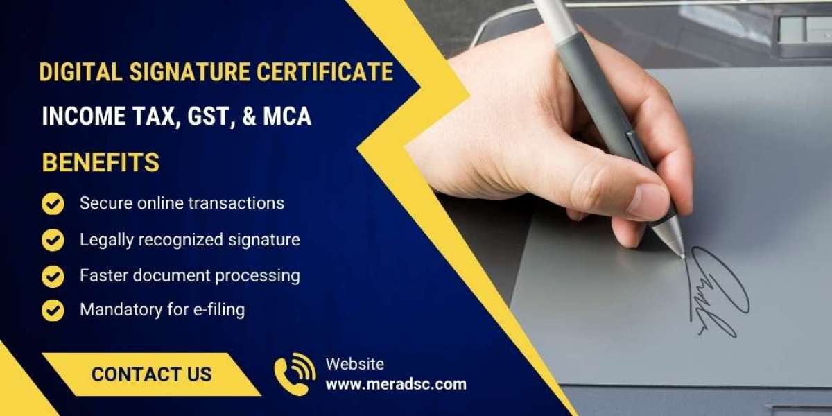 Digital Signature Certificates for GST & Income Tax Filing