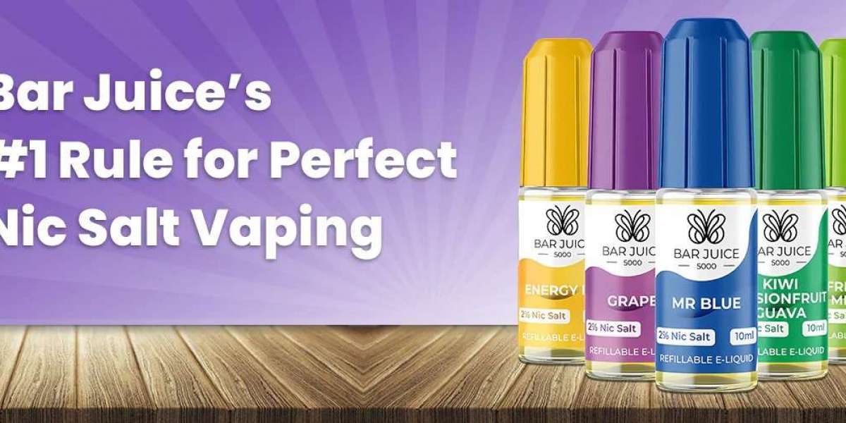 Bar Juice’s #1 Rule for Perfect Nic Salt Vaping
