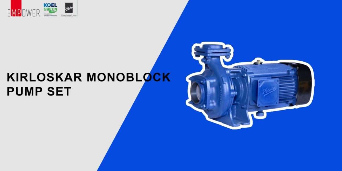 Kirloskar Monoblock Pump Sets in Bangalore: A Complete Guide