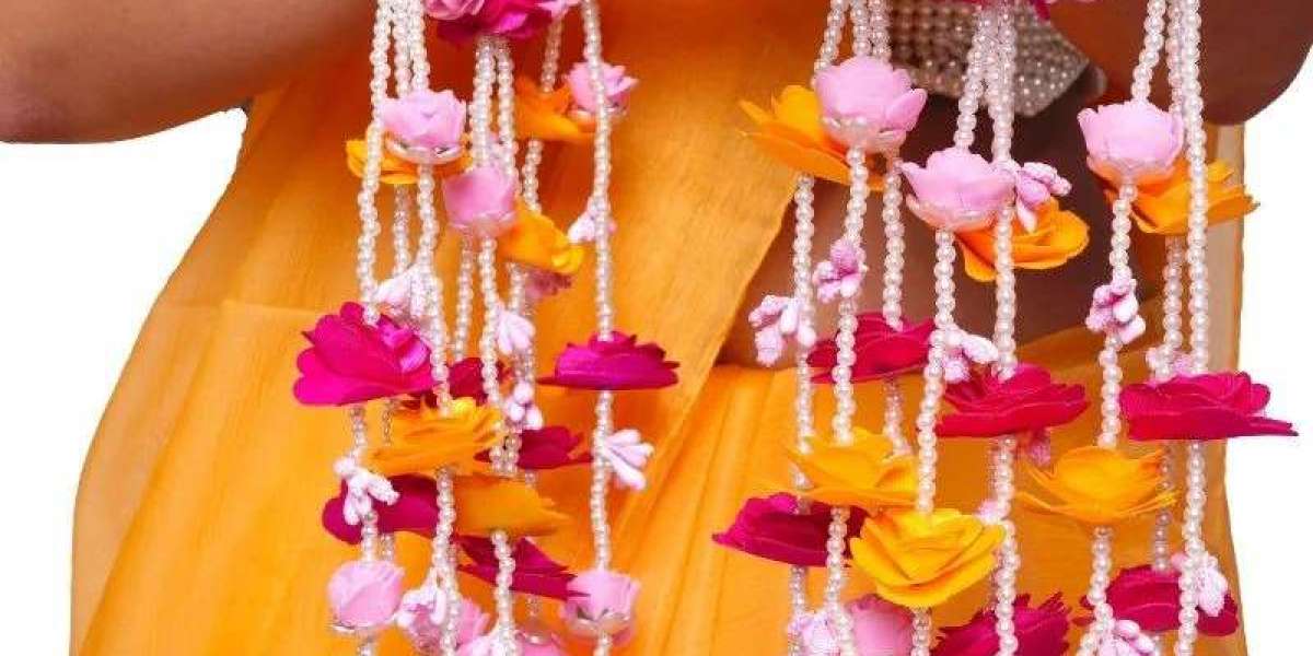 Shop Flower Jewelry for Haldi Ceremony – VAIDAAN Collection