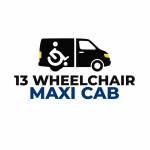 13 Wheelchair Maxi Cab