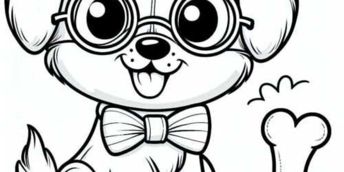 When the World Gets Loud, Dog Coloring Pages Are the Quiet We Need