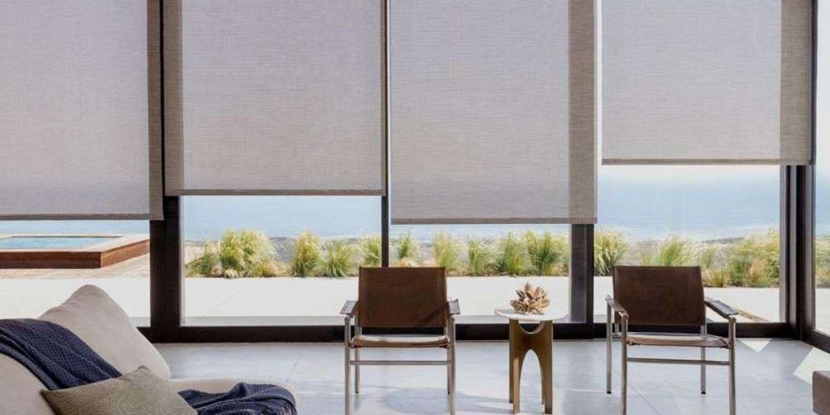Elegant Smart Roller Blinds in Downtown Dubai for Homes and Offices