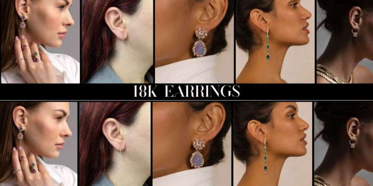 Comparing the Look of 18K Earrings to Lesser Karat Jewelry