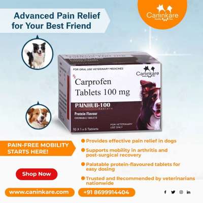 Carprofen Tablets 100 mg For Cat & Dog Profile Picture