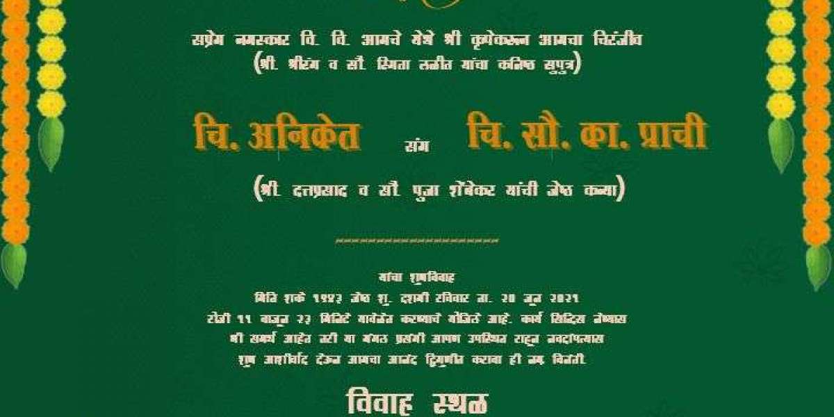 Create Beautiful Marathi Wedding Invitations Online: Marathi Patrika Maker Guide
