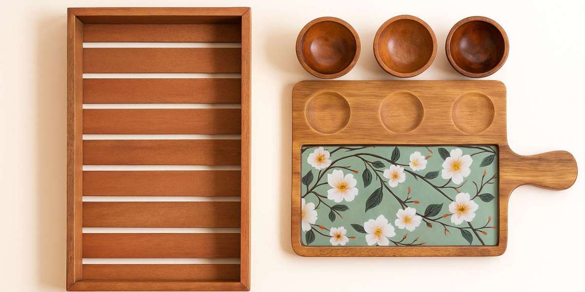 Wooden Trays: The Perfect Blend of Functionality and Aesthetic Charm