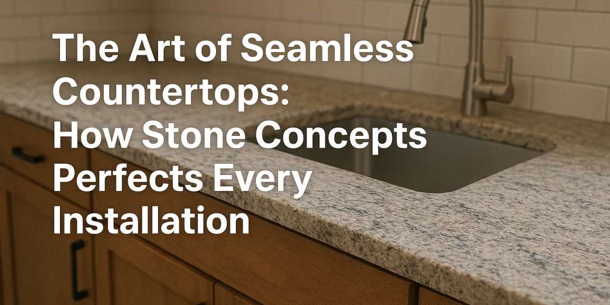 The Art of Seamless Countertops: How Stone Concepts Perfects Every Installation