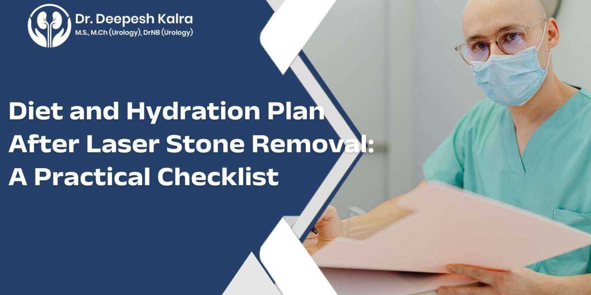 Diet and Hydration Plan After Laser Stone Removal: A Practical Checklist