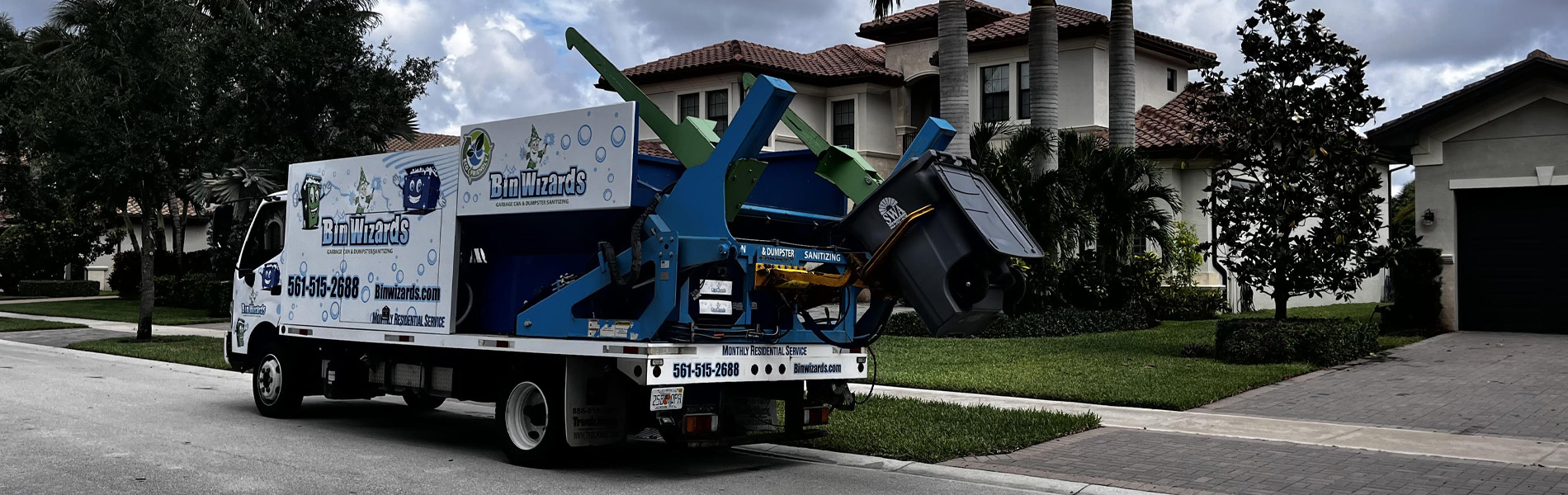 Residential Trash Can Cleaning Service | Bin Wizards