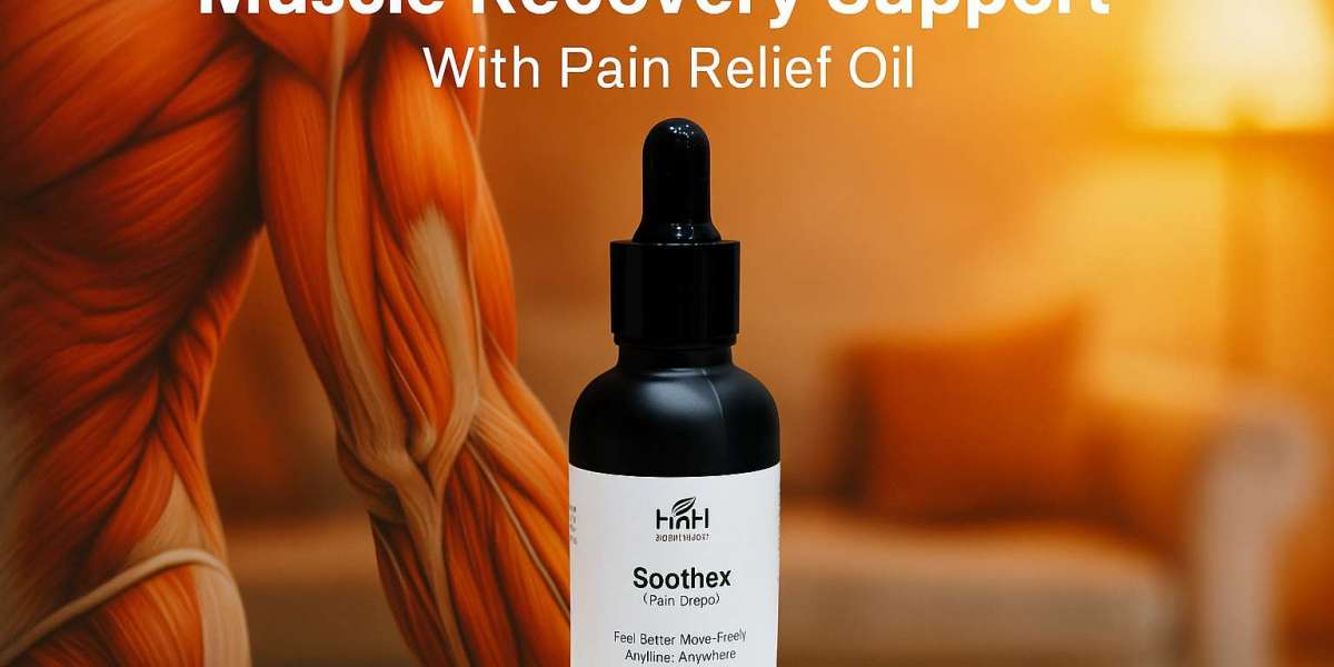 How Pain Relief Oil Supports Muscle Recovery in Home Physiotherapy