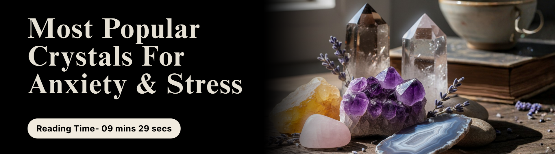 Most Popular Crystals For Anxiety & Stress  | Gemstones for Sale