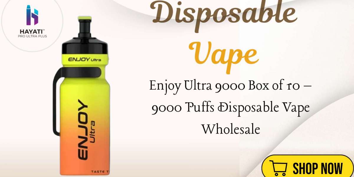 Enjoy Ultra 9000 Box of 10 – Premium Disposable Vape for Every Vaper