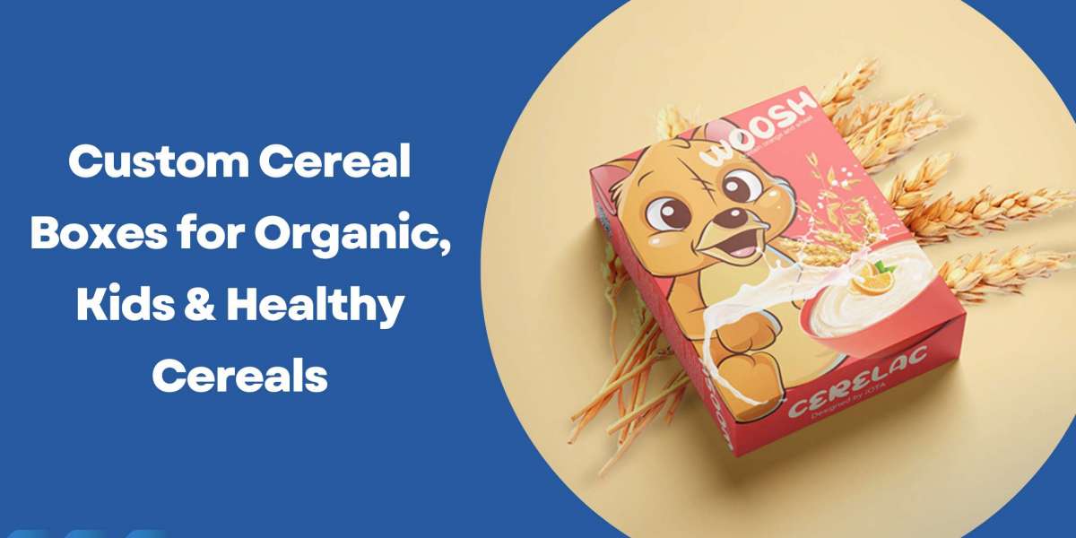 Custom Cereal Boxes for Organic, Kids & Healthy Cereals
