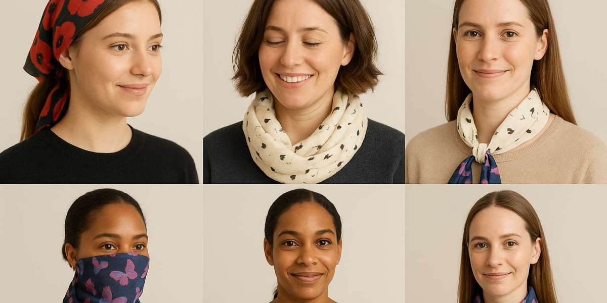 How to Create 10 Different Looks Using One Scarf: Neck, Head & Snood Styling Hacks