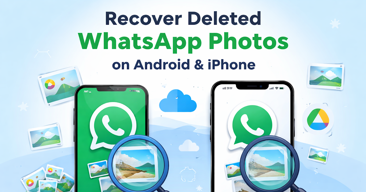 Recover Deleted WhatsApp Photos on Android & iPhone (Complete 2025 Guide)