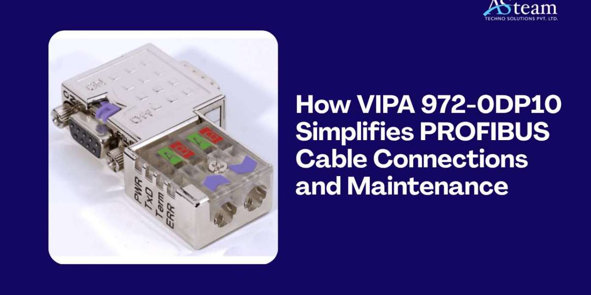 How VIPA 972-0DP10 Simplifies PROFIBUS Cable Connections and Maintenance