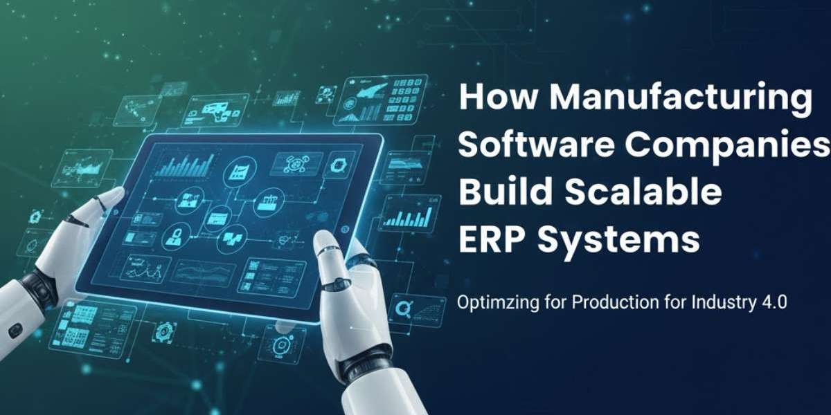 How Manufacturing Software Companies Build Scalable ERP Systems