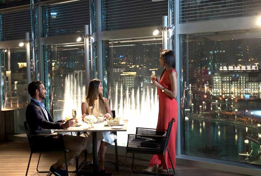 Burj Khalifa With Rooftop Meal Tickets | The Burj Club
