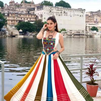Navratri Special Mirror Work For Legacy Pure Rayon Lehenga Choli Profile Picture