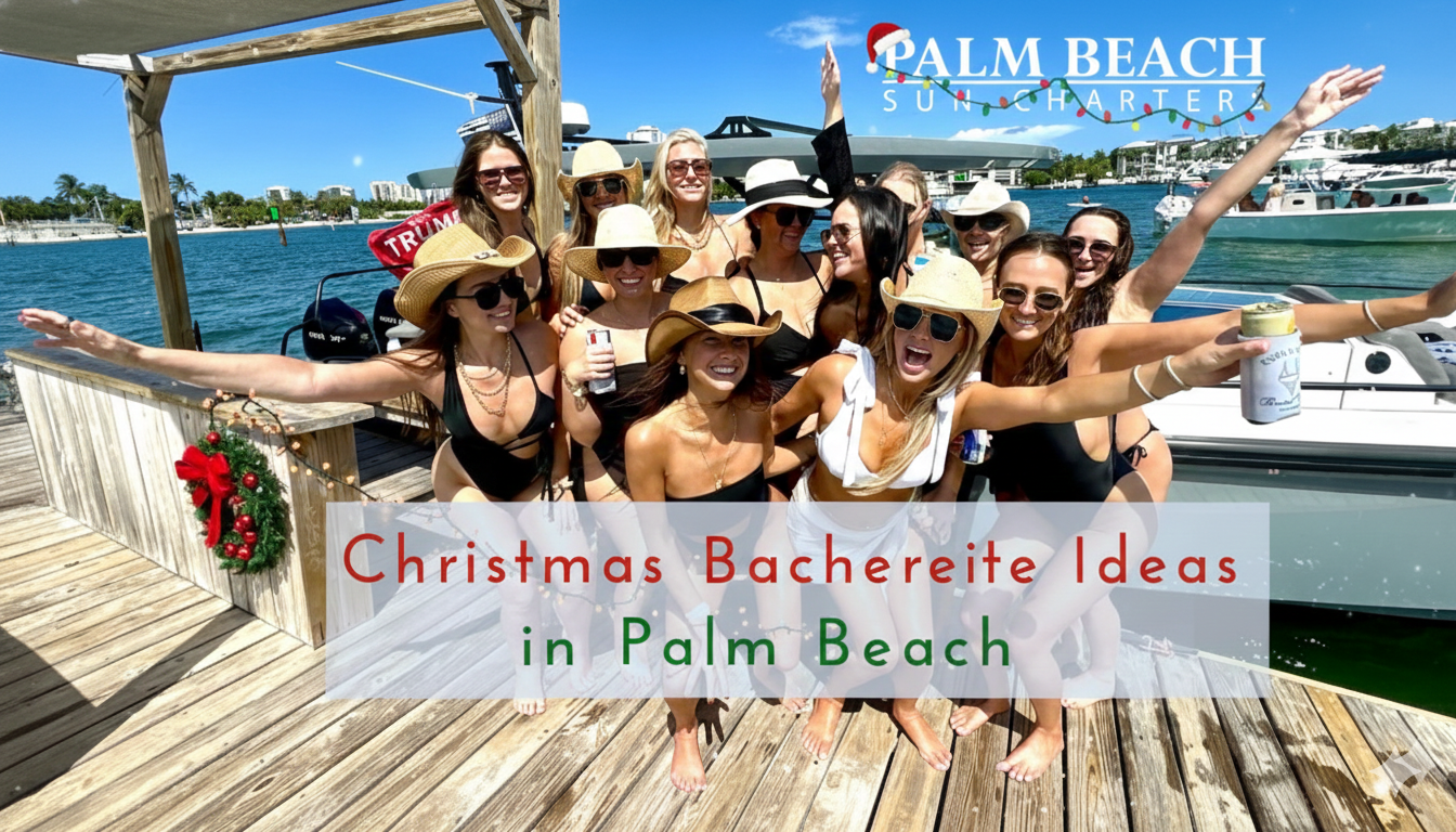 This Christmas Fun on Water: Bachelors Party Ideas Sun Charter Boats in Palm Beach