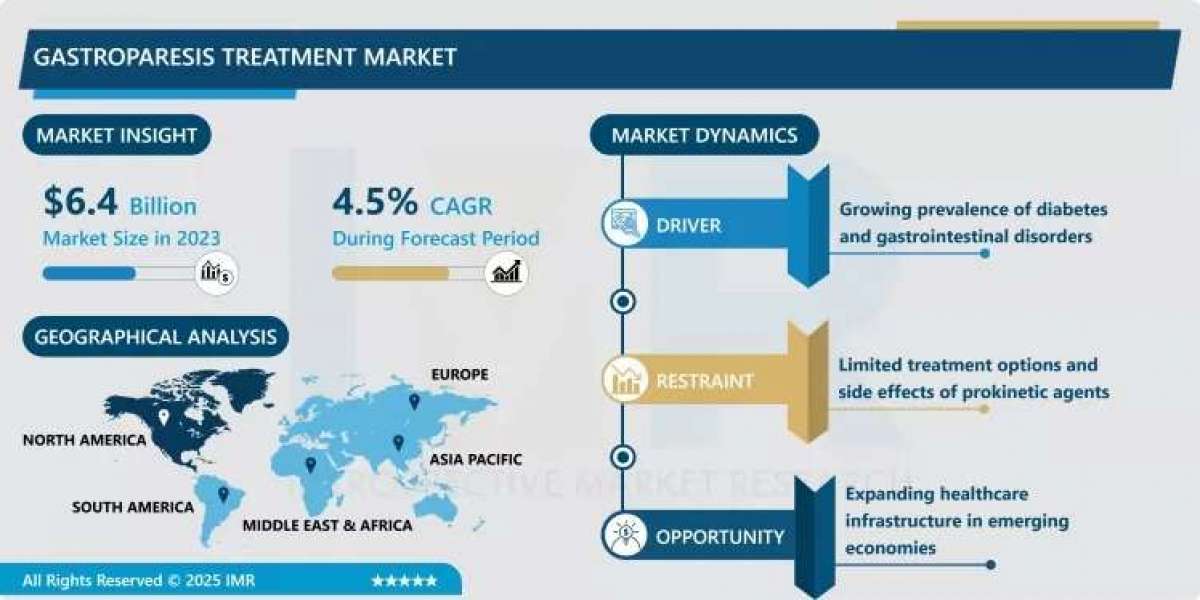 Gastroparesis Treatment Market - Trends, Size & Outlook (2024-2032)