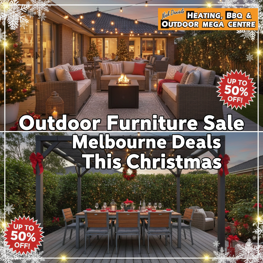 Deck the Outdoors: Top Outdoor Furniture Sale Melbourne Deals This Christmas