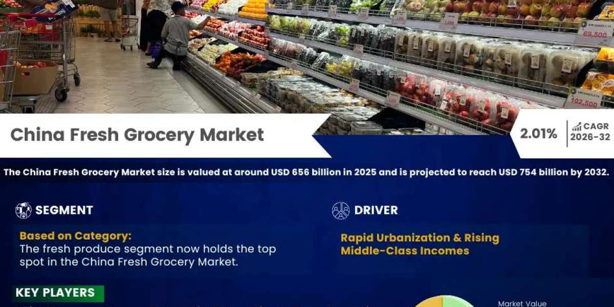 China Fresh Grocery Market Forecast 2032: Growth Trends, Key Players & Future Outlook | MarkNtel