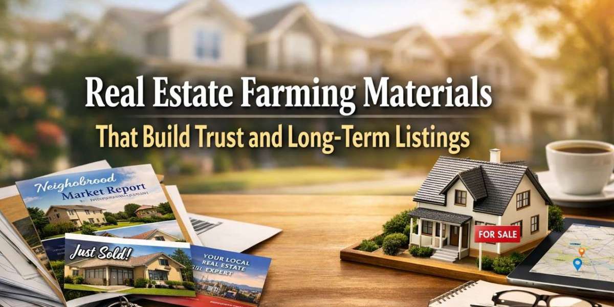 Real Estate Farming Materials That Build Trust and Long-Term Listings