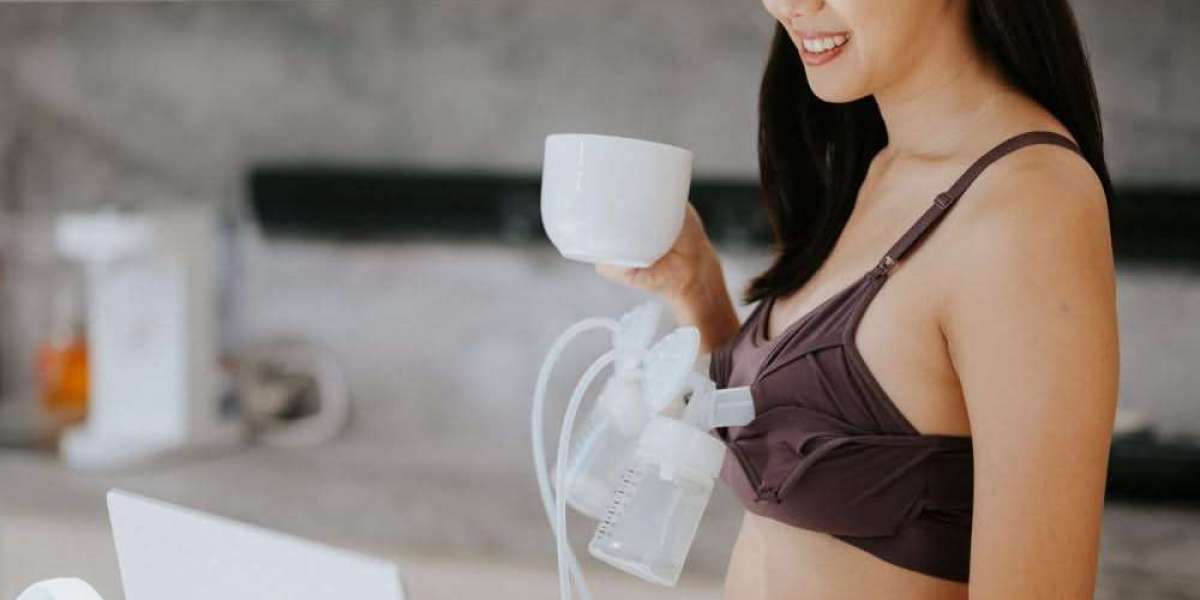Pump Milk Easily in Skye Pump Bra For Your Baby | Lovemere