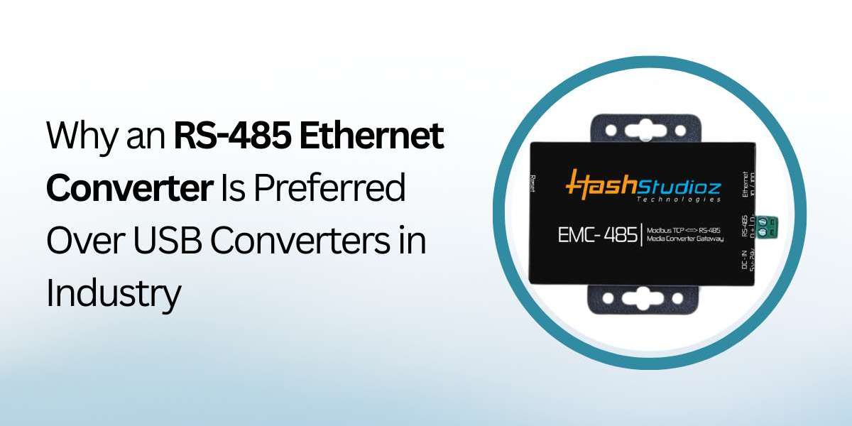 Why an RS-485 Ethernet Converter Is Preferred Over USB Converters in Industry