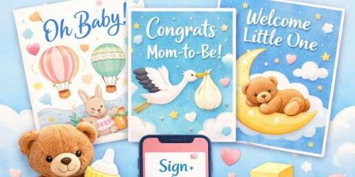 Celebrate with Heartfelt Baby Shower Greeting Cards & Digital Baby Shower Cards