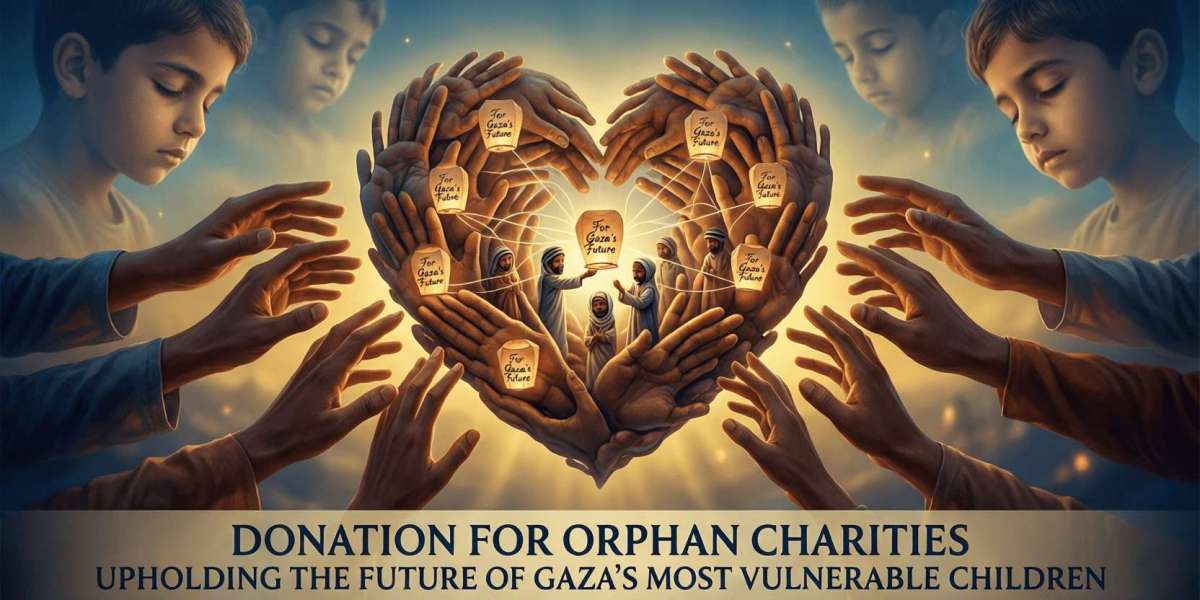 Donation For Orphan Charities: Upholding the Future of Gaza’s Most Vulnerable Children