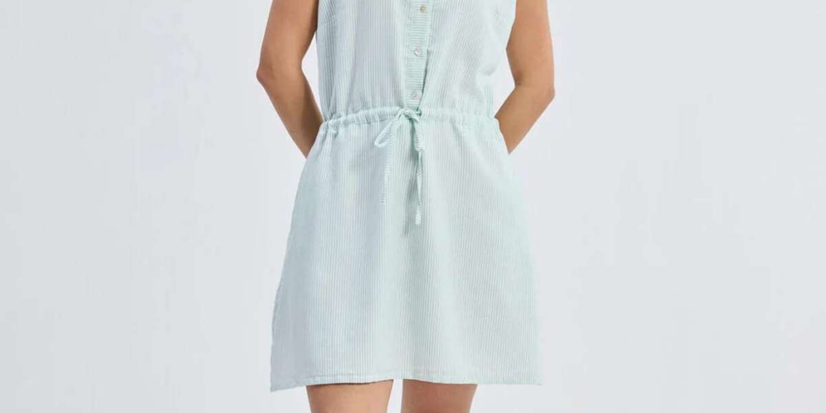 Shop the Drawstring Shirt Dress in Stripes – Easy, Flattering & Versatile
