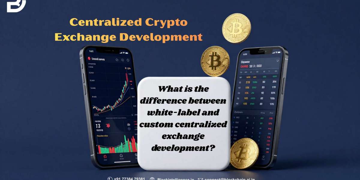 What is the difference between white-label and custom centralized exchange development?