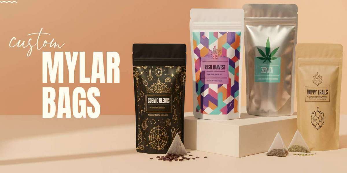 Custom Shape Mylar Bags for Secure and Organized Packaging