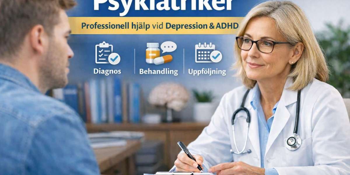 Psykiatriker – En nyckelresurs vid depression och ADHD