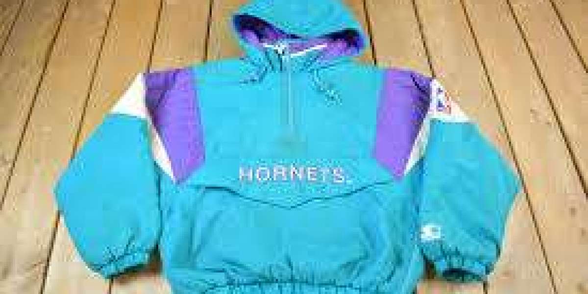 vintage charlotte hornets starter jacket