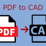 PDF to CAD