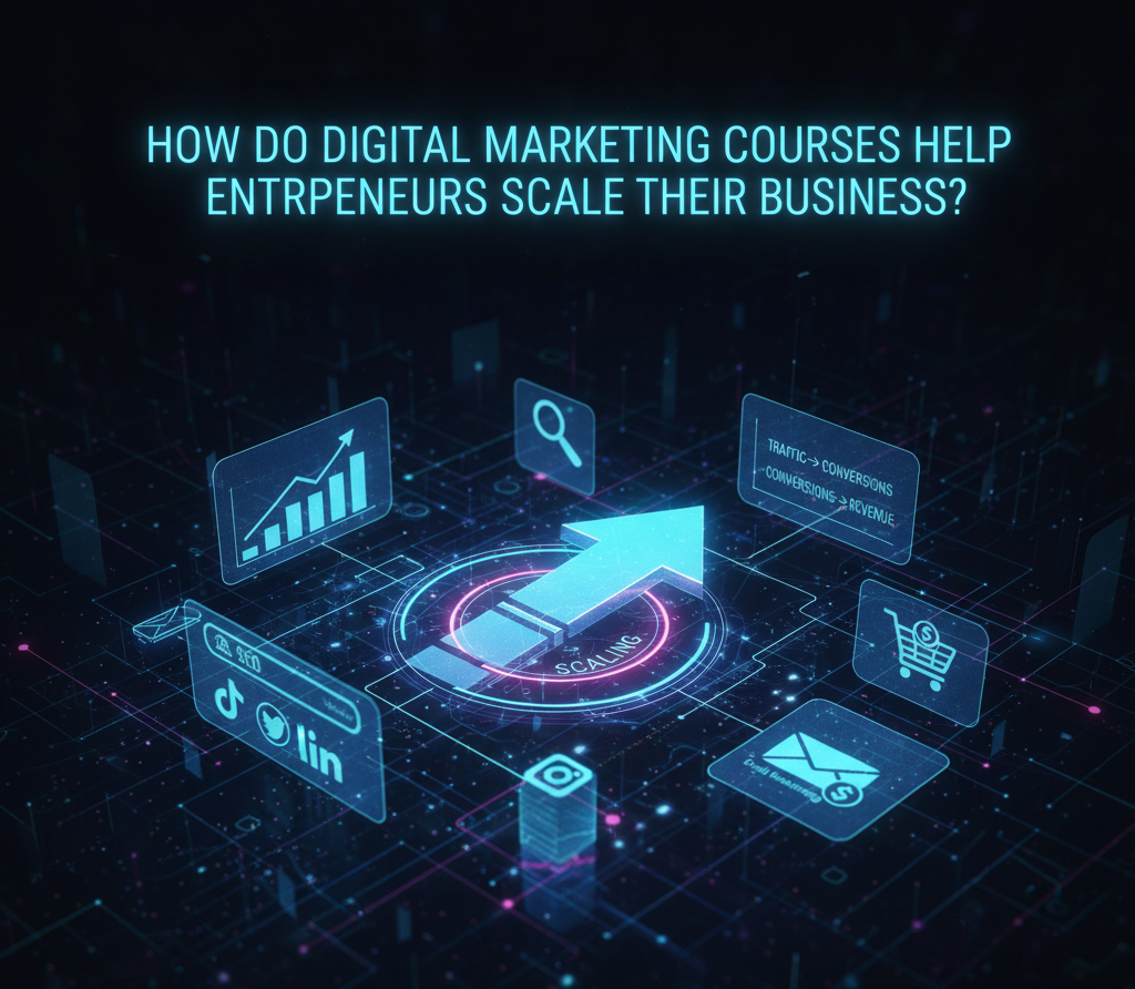 How Digital Marketing Courses Help Entrepreneurs Scale Their Business