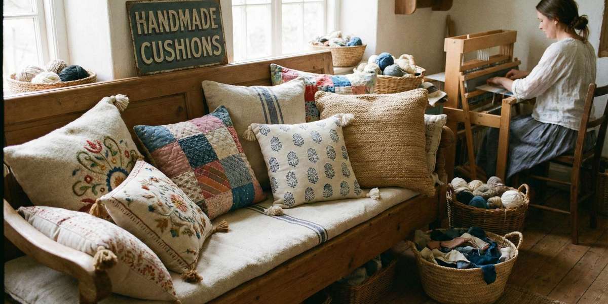 The value of handmade cushions in modern homes