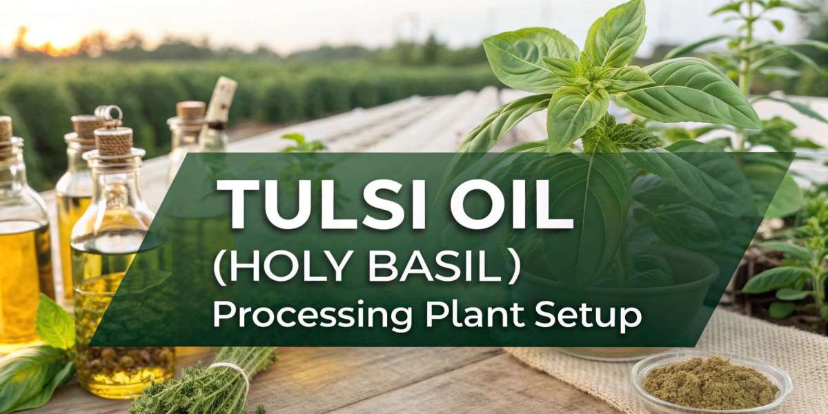Cost Analysis for Tulsi Oil (Holy Basil) Processing Plant Setup