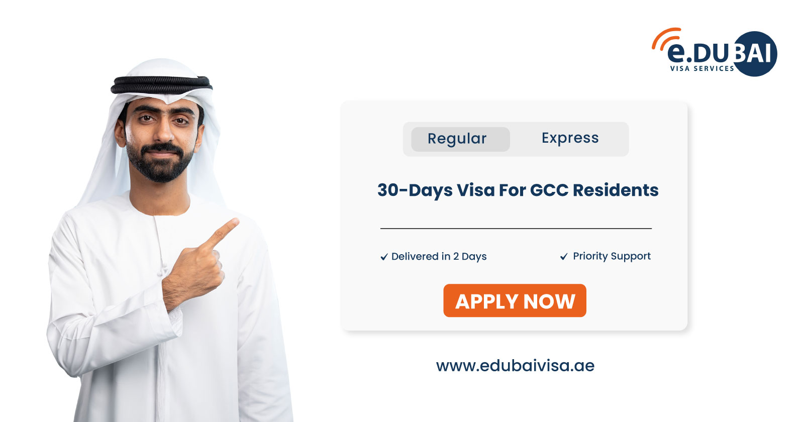30 Days Visit Visa for GCC Residents UAE Tourist Visa
