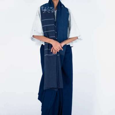 Neel - Indigo Jamdani saree Profile Picture