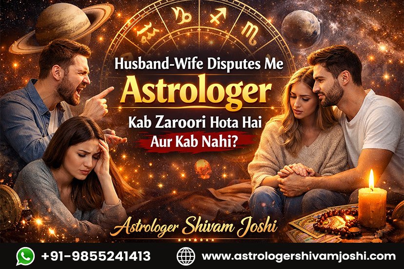 Husband-Wife Disputes Mein Astrologer Kab Zaroori Hota Hai?