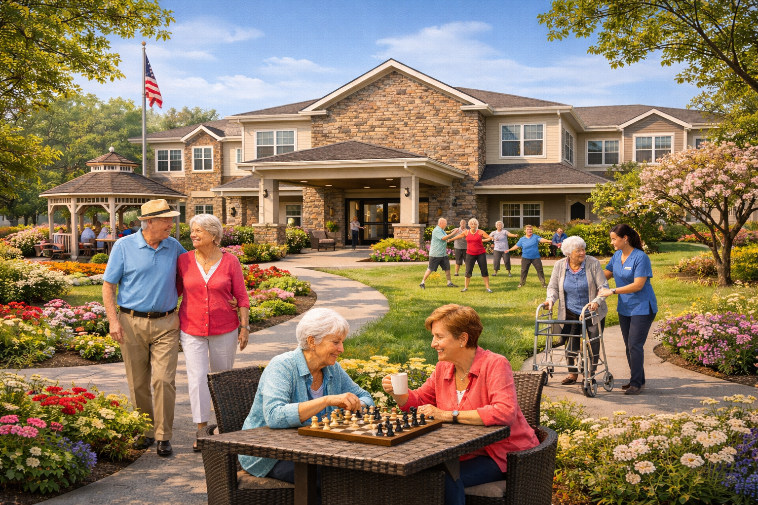 Senior Living Stow Focused On Comfort And Independence | Buzzakoo