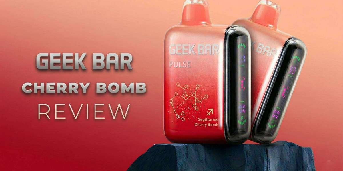 Geek Bar Pulse Cherry Bomb Vape Buy Authentic