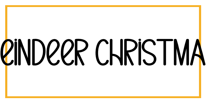Reindeer Christmas Font | Free Font Download | Download Thousands of Fonts for Free