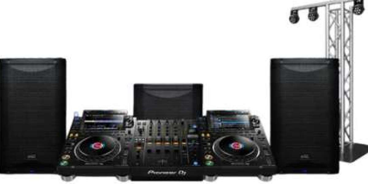 Professional Event Setup with Advanced DJ and Lighting Control