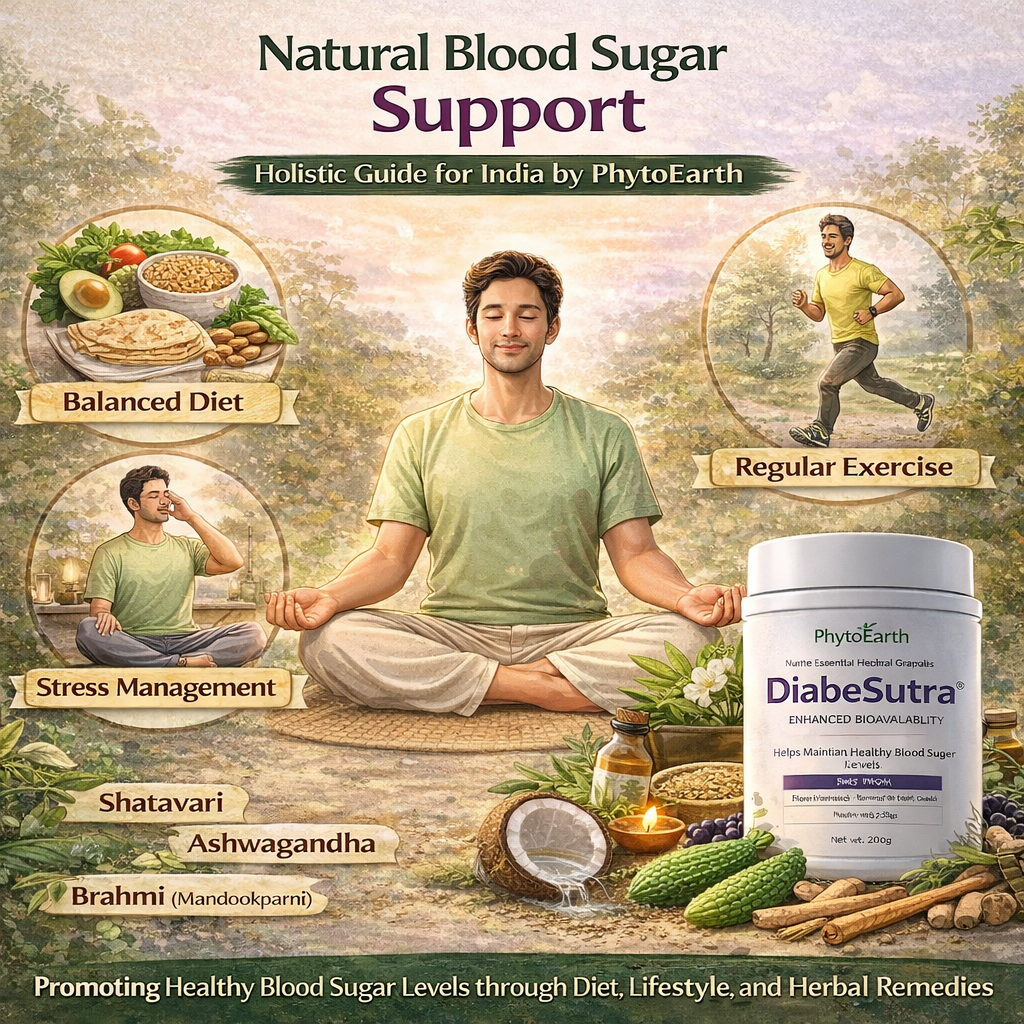 Natural Blood Sugar Support in India | PhytoEarth Guide